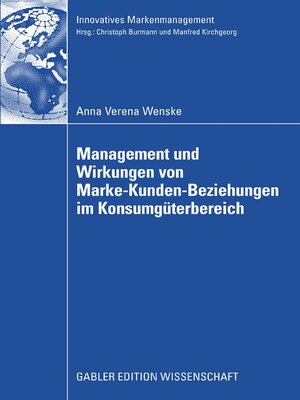 cover image of Management und Wirkungen von Marke-Kunden-Beziehungen im Konsumgüterbereich